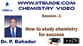 IIT JEE Main Advanced Coaching Online Class Video Chemistry – How to Study Chemistry for Success