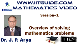 IIT JEE Main Advanced Coaching Online Class Video Math - Overview