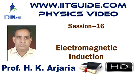 IIT JEE Main Advanced Coaching Online Class Video Physics - Electromagnetic Induction