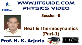IIT JEE Main Advanced Coaching Online Class Video Physics - Heat and Thermodynamics 1