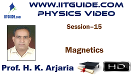 IIT JEE Main Advanced Coaching Online Class Video Physics - Magnetics